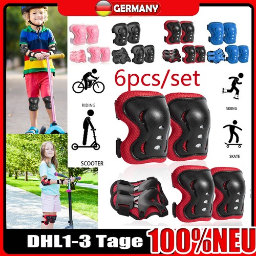 6stk knieschoner kinder - knieschoner,